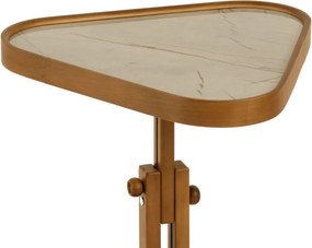 Opus Ucgen 46 - Walnut, Grey Marble