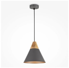 Maytoni P359-PL-220-C-Csillár zsinóron BICONES 1xE27/60W/230V átm. 22cm szürke/bézs