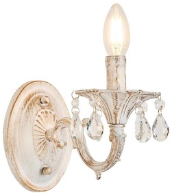 Brilagi - Fali lámpa CLASSIC 1xE14/60W/230V krémes/patinás