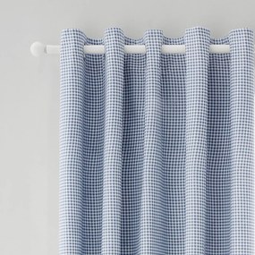 Fehér-kék függöny szett 2 db-os 168x229 cm Lucie Floral Frill – Catherine Lansfield