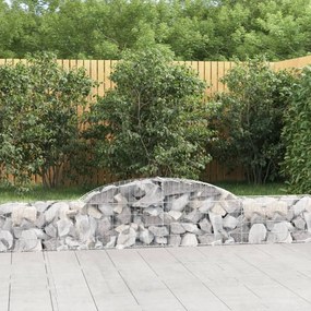 13 db íves horganyzott vas gabion kosár 300x30x40/60 cm