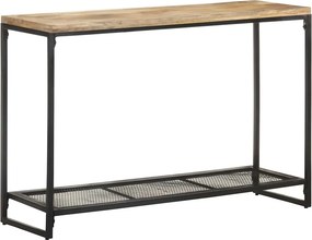vidaXL tömör mangófa tálalóasztal 110 x 35 x 75 cm
