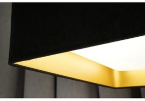 Brilagi-LED Dimmelhető lámpatest VELVET SQUARE LED/36W/230V Wi-Fi Tuya+távirányító fekete