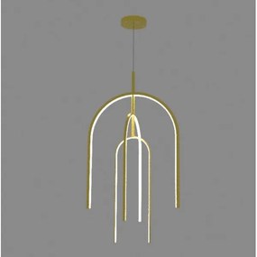 Zambelis 1931 - LED Dimmelhető csillár zsinóron LED/80W/230V arany