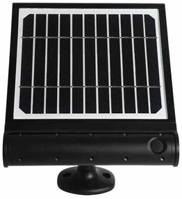 LED napelemes fali lámpa mozgásérzékelővel LED/8W/3,7V 4000 mAh 4000K IP65