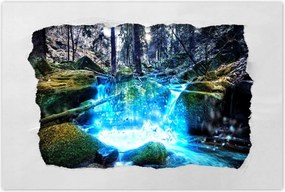 Poszterek 120x80 VĂzesĂ©s a folyĂłn Hegyek