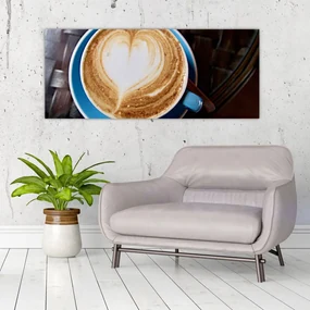 Kép - Latte Art (120x50 cm)