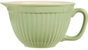 Zöld kerámia tésztás tál MYNTE WASABI