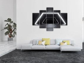 Kép - Futurisztikus alagút (150x105 cm)