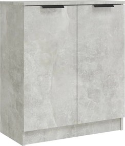 vidaXL betonszürke szerelt fa tálalóasztal 60 x 30 x 70 cm