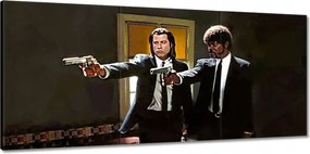 Festmények 150x70 Samuel Jackson és Travolta