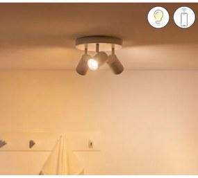 WiZ - LED RGBW dimmelhető spotlámpa IMAGEO 3xGU10/4,9W/230V fehér Wi-Fi