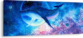Kép - Űrbálna (120x50 cm)