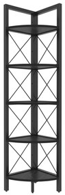 könyvespolc Remo - Black