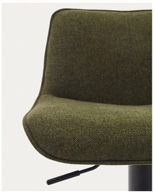 Sötétzöld bárszék szett 2 db-os 103 cm Zenda – Kave Home