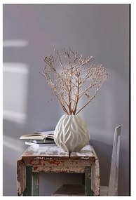 Flame fehér porcelán váza, magasság 23 cm - Morsø