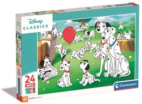 Disney 101 kiskutya 24 db-os maxi puzzle Clementoni
