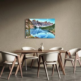 Kép - Moraine-tó (90x60 cm)
