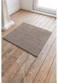 Luca barna pamut fürdőszobaszőnyeg, 60 x 60 cm - Tiseco Home Studio