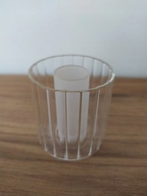 Lámpabúra G9 henger 6cm menetes üveg csillár lámpa fali spot halogén