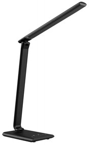 Výrobce po 1 ks LED Dimmelhető érintős asztali lámpa USB-vel LED/7,2W/230V 2700-6500K fekete P5536