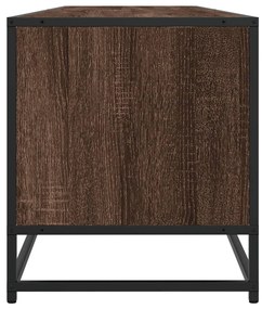 barna tölgy színű szerelt fa TV-szekrény 180 x 40 x 46 cm