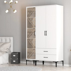 Ruhásszekrény Kiara PT (fehér). 1088436