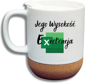 Fehér Bögre Parafa Vicces Ajándék Őfelsége Excelencia Excel Iroda