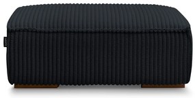 Fekete kordbársony lábtartó Chelsea – Bobochic Paris