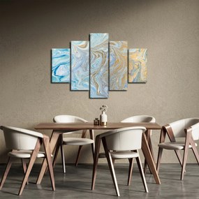 Kép - Kék márvány (150x105 cm)