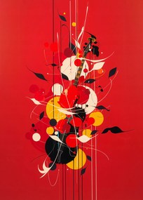 Poszter 50x70cm Dallamos szín