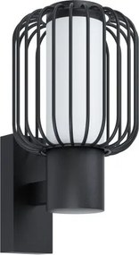 EGLO 98721 RAVELLO Modern Kültéri Fali Lámpa Fehér, Fekete E27 IP44