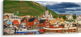 Kép - Húsavík (120x50 cm)