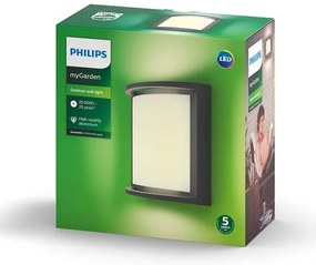 Philips 17391/93/P0 - LED Kültéri fali lámpa MYGARDEN SAMONDRA LED/12W IP44