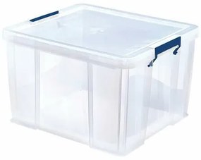 Műanyag tároló doboz, átlátszó, 48 liter, FELLOWES, ProStore&amp;#8482; (IFW77309)