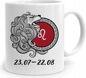 Csillagjegyek Csillagjegy Bögre Horoszkóp Oroszlán nyomott mintával