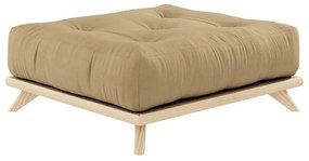 Senza Natural Clear/Wheat Beige lábtartó - Karup Design