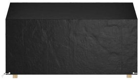 2 db polietilén kerti padhuzat 12 fűzőlyukkal 210x70x70/88 cm