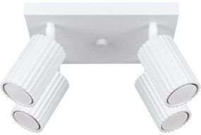 Sollux SL.1545 - Spotlámpa KARBON 4xGU10/10W/230V fehér