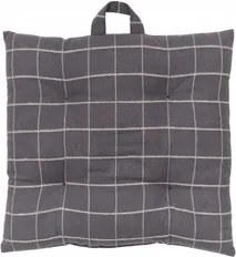 Kockás Pamut Székpárna 40 X 40 CM Vastagság 6 CM