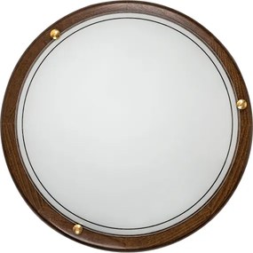 Brilagi - ORBIS mennyezeti lámpatest 2x E27/60W/230V, átm. 38 cm, fenyő