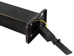 Ipari álló kültéri lámpa antik arany 80 cm IP44 - Baleno