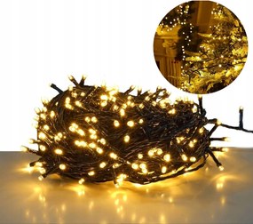 KarĂĄcsonyfa LĂĄmpĂĄk 600 Led Meleg fehĂ©r BeltĂ©ri KĂŒltĂ©ri LĂĄmpĂĄk