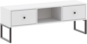 TV-állvány 115 cm, fehér LINEA