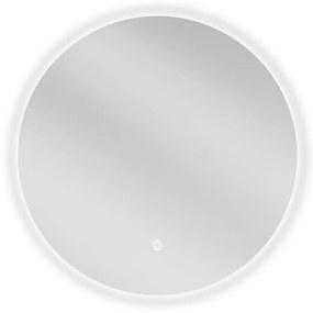 Mexen Erg kerek LED háttérvilágítású fürdőszobai tükör 50cm 6000K páramentes fűtőbetét 9823-050-050-611-00