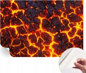 Fotótapéta Dekoratív Fali Tapéta Képekkel Erős magma 152x104