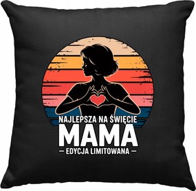 Legjobb anya párna limit kiadás fekete