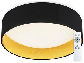 Top Light - LED Dimmelhető mennyezeti lámpa LED/24W/230V+remote irányítás fekete