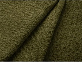 Zöld kárpitozott ágyneműtartós egyszemélyes ágy ágyráccsal 90x200 cm Jodie – Micadoni