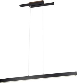 TRIO 375510432 BELFAST Modern Led Függesztett Lámpa Fekete LED IP20